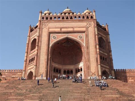 The Stunning Buland Darwaza Gate Of Victory Built In 1601 A D The