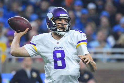 Vikings Activate QB Sam Bradford From IR