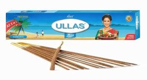 Ullas Agarbathi Max Premium Incense Sticks Pack Of Gm Each