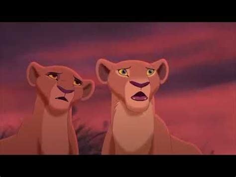 The Lion King 2 - Kiara Recognizes Kovu & Simba Confronts Kovu (Kovu ...