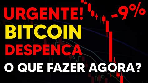 URGENTE BITCOIN EM QUEDA FORTE ENTENDA O QUE ESTÁ ACONTECENDO