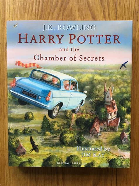 Harry Potter And The Chamber Of Secrets Illustrated Edition Signed By