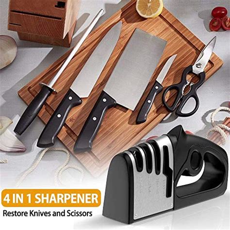 Stage Manual Kitchen Knife Sharpener Xpanon Professional Stainless