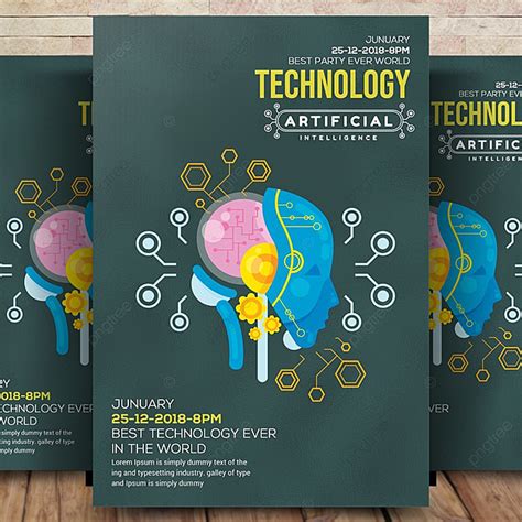 Technology Business Flyer Template For Free Download On Pngtree