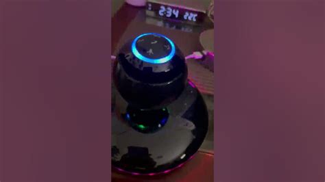 Magnetic Levitating Bluetooth Speaker Ruixinda Floating Speakers With Led Light Show Youtube