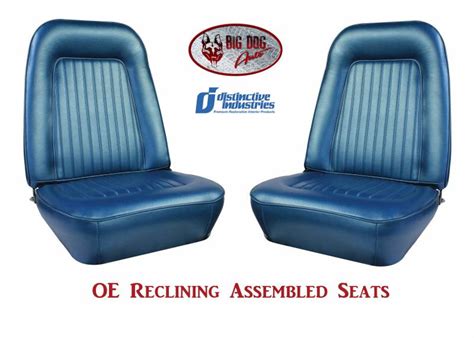 1967 68 Camaro Standard Oe Reclining Front Bucket Seats