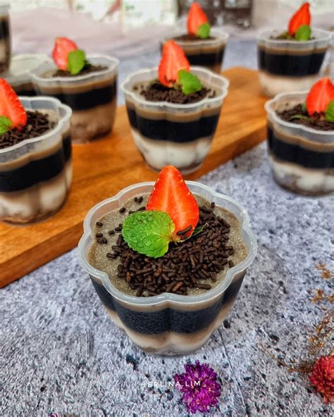 Resep Puding Cake Cincau Cappucino Omah Resep