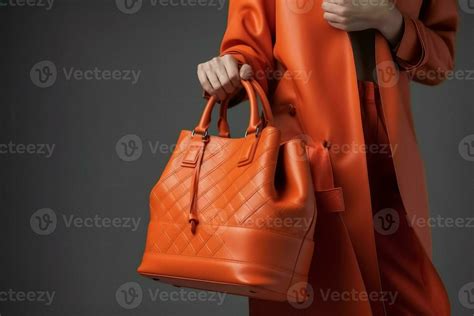 Stylish orange clothes fashion. Generate AI 30504493 Stock Photo at Vecteezy