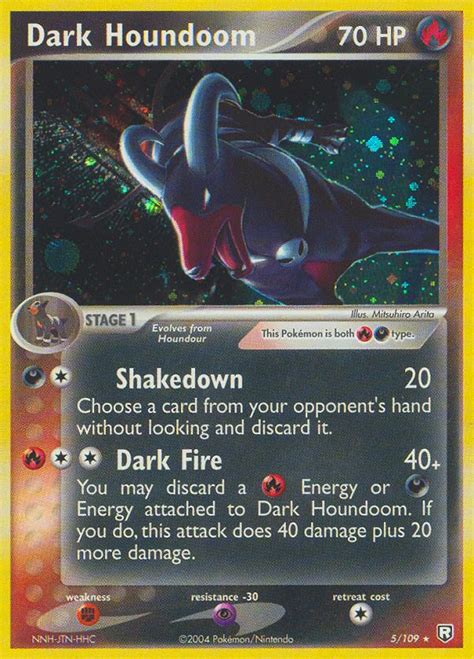 Dark Houndoom Ex Team Rocket Returns Pokemon Card Pikawiz