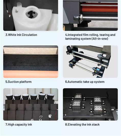 Kingjet Kj Wx Sticker Uv Dtf Printer With Lamintor Kingjet Printer