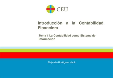 Tema 1 Contabilidad Pdf