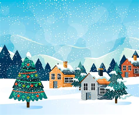 95 Background Scene For Christmas Village Images - MyWeb