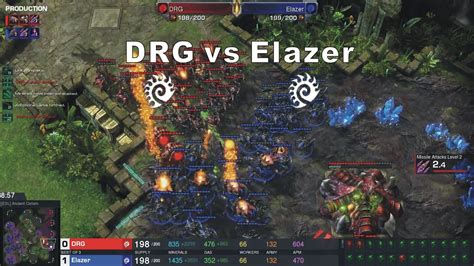 Starcraft II ESL Masters 2023 Summer Jun17 DRG Z V Elazer Z Game 1