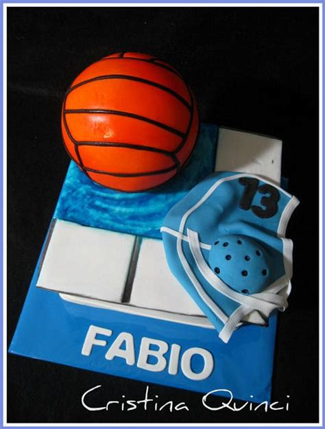 Water Polo Cake Decorated Cake By Cristina Quinci Cakesdecor