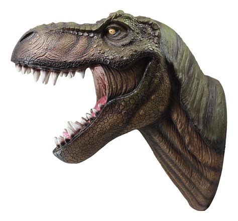 Dwk Tyrannosaurus Rex Head Wall Mounted Bust Large Sculpture Dinosaur