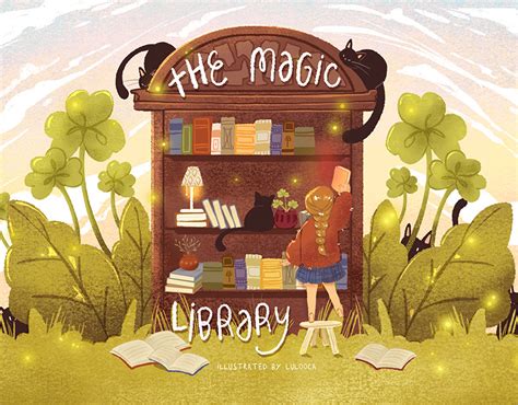magic library personal  behance