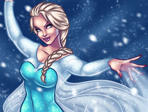 How To Draw A Realistic Elsa20000000196565 Artly