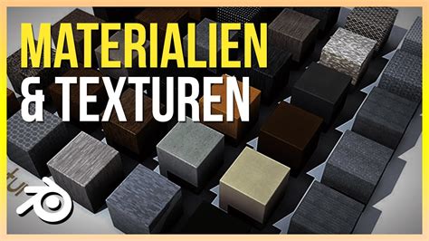 Materialien Texturen Zuweisen Blender Anf Nger Tutorial Deutsch