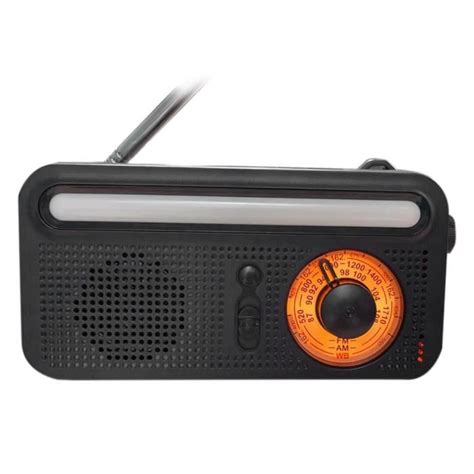 Radio D Urgence Solaire Am Fm Radio M T O Mah Banque D Alimentation