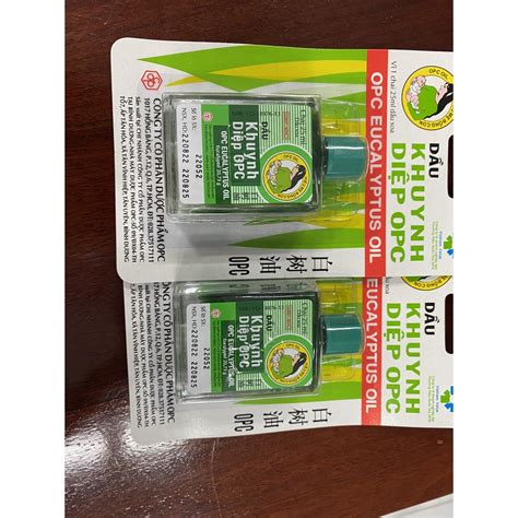 Dầu Khuy Diệp OPC 25ml an toàn cho trẻ em Shopee Việt Nam