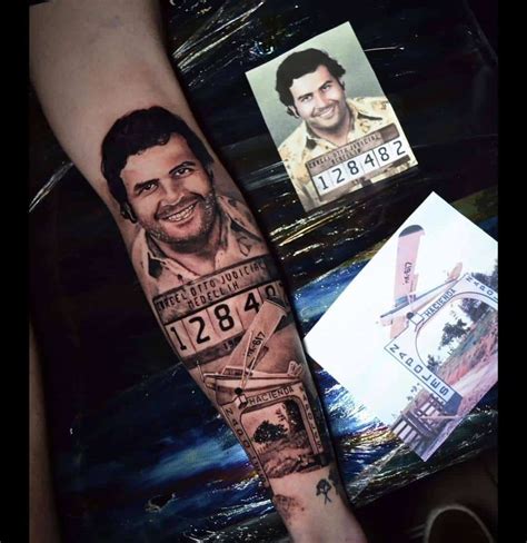 Details More Than 73 Pablo Escobar Tattoo Best In Cdgdbentre