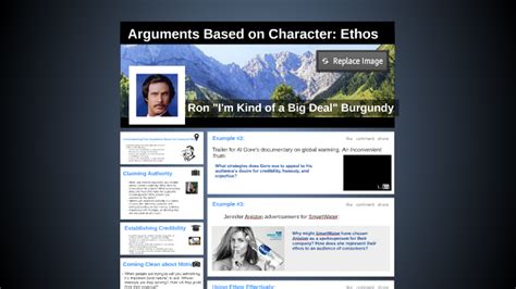 Arguments Based On Character Ethos By Becky Brown On Prezi