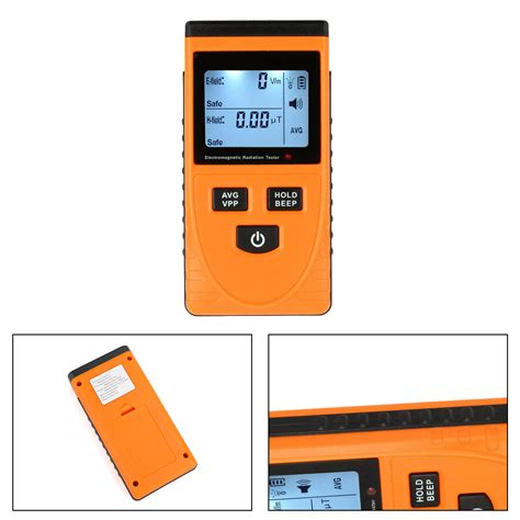 Digital Lcd Electromagnetic Field Radiation Detector Emf Meter Dosimeter B5 Ebay