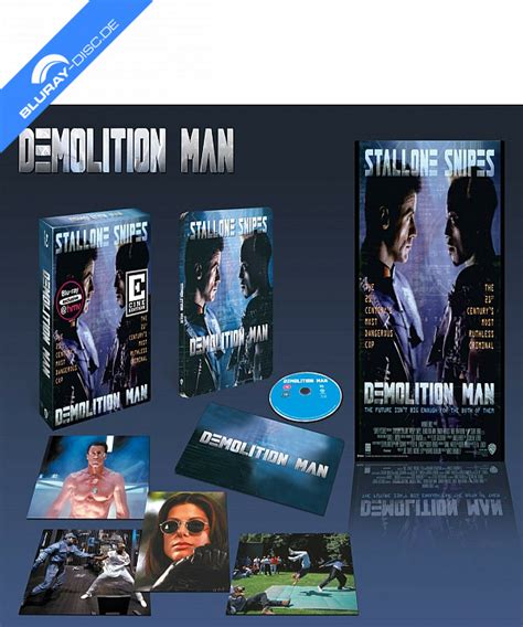 Demolition Man Hmv Exclusive Cine Edition Steelbook Uk Import Ohne Dt