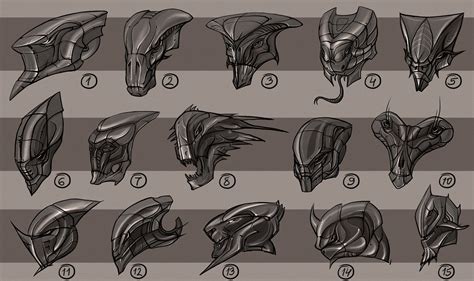 Encho Enchev CG artist and designer: Creature head designs