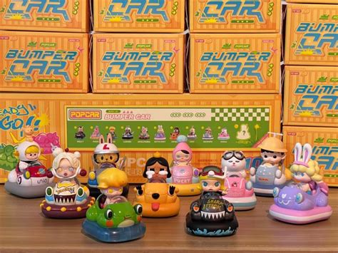 Popmart Popcar Bumper Car Series Popcar Lazada