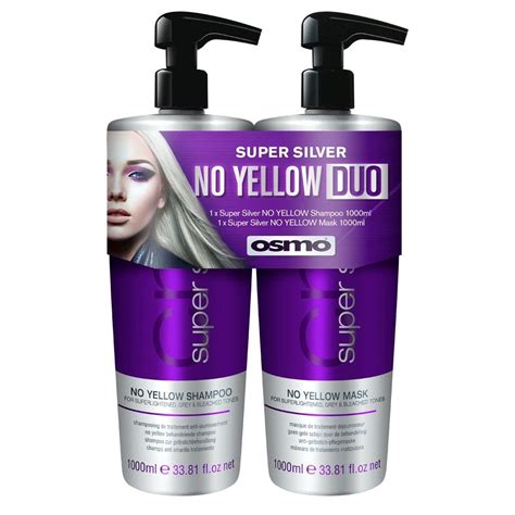 OSMO Super Silver No Yellow Shampoo Mask Duo 1L