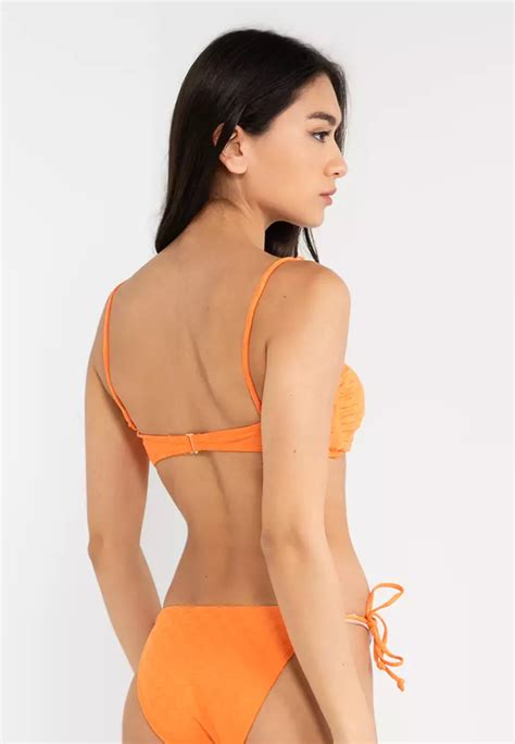 Buy Cotton On Body Knot Front Bandeau Bikini Top Online Zalora