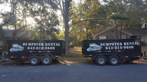 Dumpster Rental Charleston Sc Rent Dump Trailers