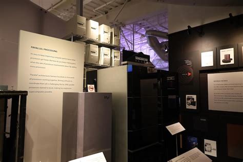 Premium Photo | IBM machines Computer science museum Mountain View ...