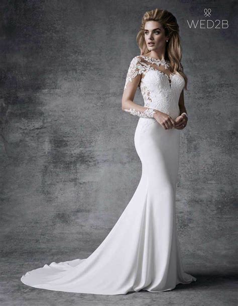 Gorgeous Illusion Neckline Wedding Dresses Inspiration All Posts