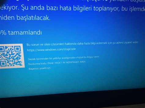 G Ncellemesi Esnas Nda Psadd Sys Mavi Ekran Hatas Technopat Sosyal