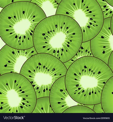 Kiwi pattern Royalty Free Vector Image - VectorStock