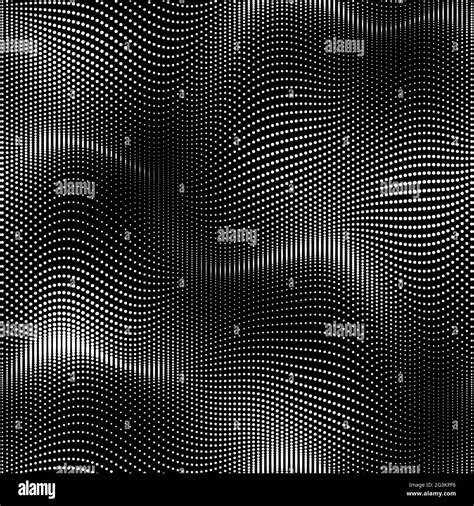 Matriz Ondulada Sin Costuras De Patr N De Puntos Para Impresi N O