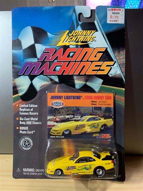 Johnny Lightning Racing Machines 1998 Funny Car Ebay