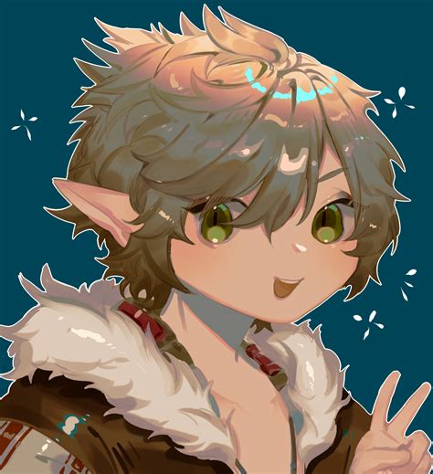 Colored Sketch Lala Rffxiv