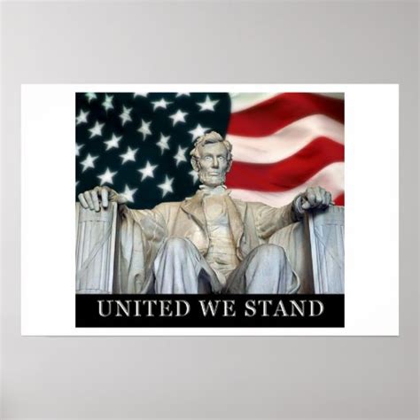 United We Stand Poster | Zazzle