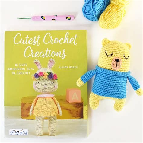 Cutest Crochet Creations Amigurumi Pattern Book Review Tiny Curl