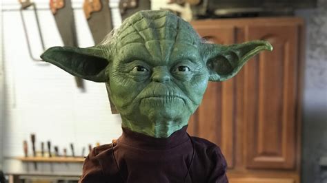 11 Life Size Yoda Prop Statue Custom Build Star Wars Props Youtube