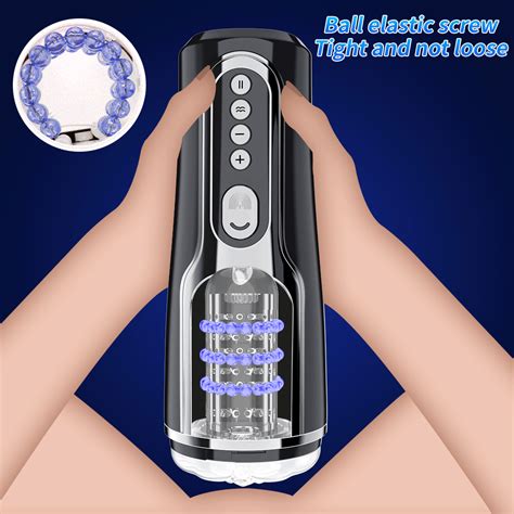 Automatic Sucking Telescopic Rotating Masturbator Cup