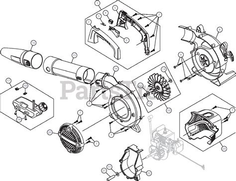 Hyper Tough H 25 B 41as79my735 Hyper Tough Blower Engine Assembly