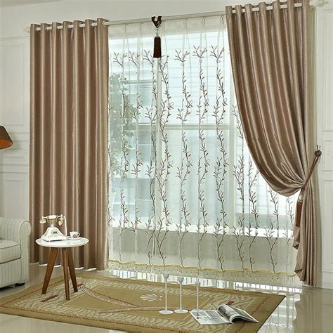 New arrival Solid Curtains Embossed Luxury Window Drapes Blackout ...