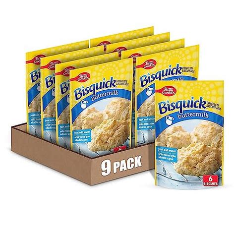 Betty Crocker Bisquick Complete Buttermilk Biscuit Mix Just Add Water