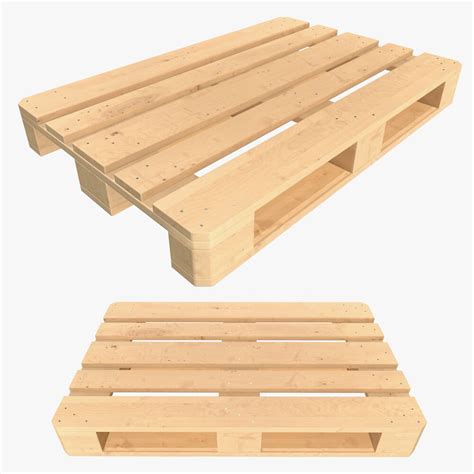 Wood Euro Pallet 3D model - Download Other Author Format Exclude on ...