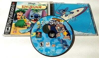 Disney S Lilo Stitch Sony PlayStation 1 PS1 2002 COMPLETE CIB