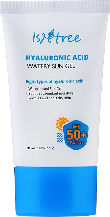 Opalovací gel s kyselinou hyaluronovou Isntree Hyaluronic Acid Watery